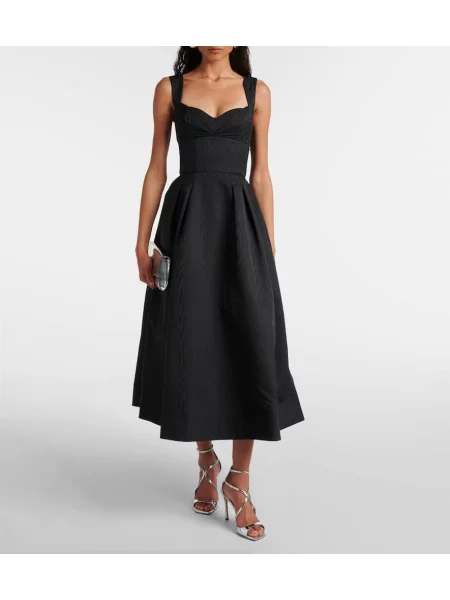 Rochie midi Rebecca Vallance până la genunchi de costum negru