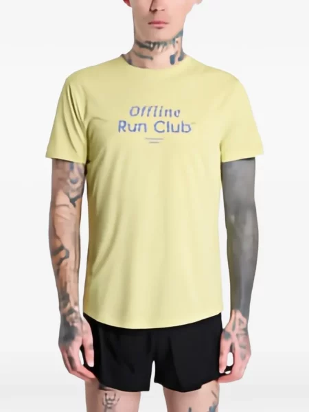 Tricou Saysky cu imagine galben