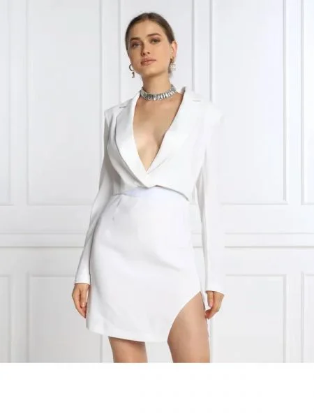 Pinko Rochie ALEJANDRA alb