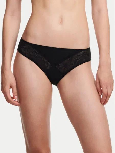 Chantelle Figi klasyczne Floral Touch czarny
