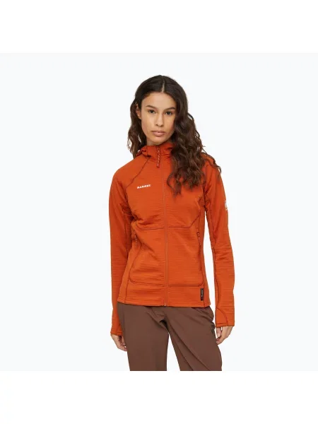 Bluză pentru femei Mammut Taiss ML Hooded Jacket autumn larice