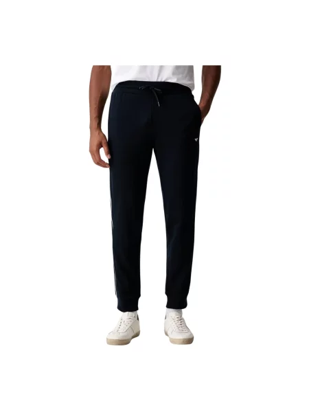 Emporio Armani Underwear spodnie lounge niebieskie