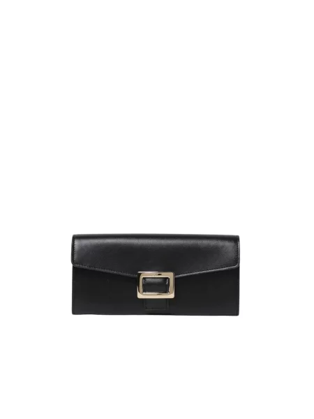 Portfel Roger Vivier skórzany czarny