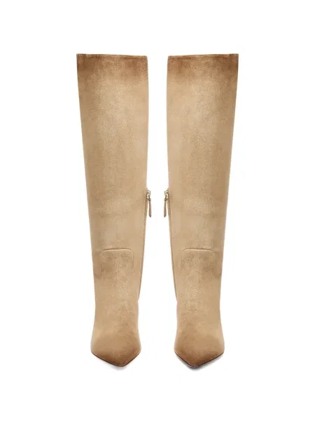 Botine Santoni din piele de căprioară