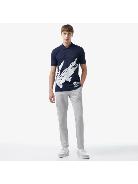 Lacoste Spodnie Lacoste szare