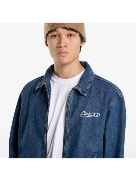 Jachetă Dickies Edgewood Unlined Denim Jacket Modra S