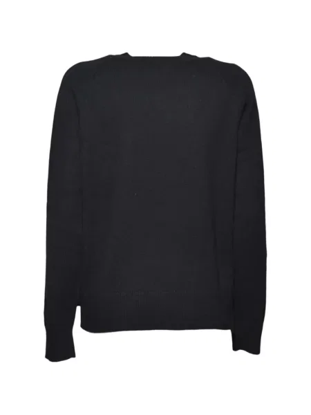 Pulover Mc2 Saint Barth cu decolteu rotund negru