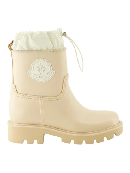 Botki Moncler beżowe