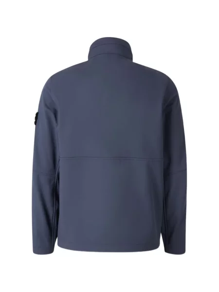 Geacă Stone Island cu strasuri albastru