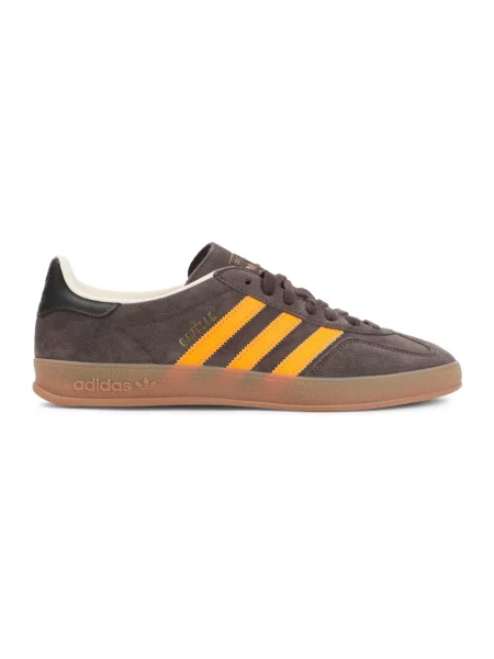 Sneakersy Adidas Gazelle brązowe