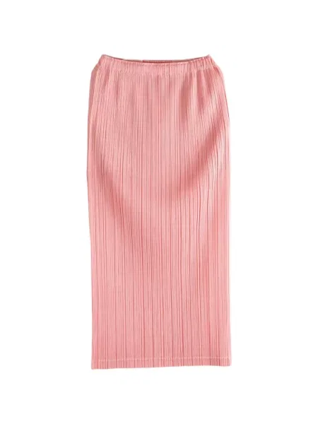 Fusta plisata Pleats Please Issey Miyake roz