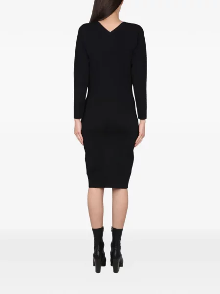 Midi šaty Stella Mccartney čierna