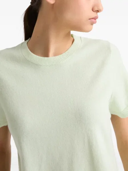 Tricou Yves Salomon tricotate verde