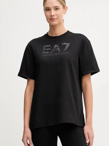 Тениска Emporio Armani черно