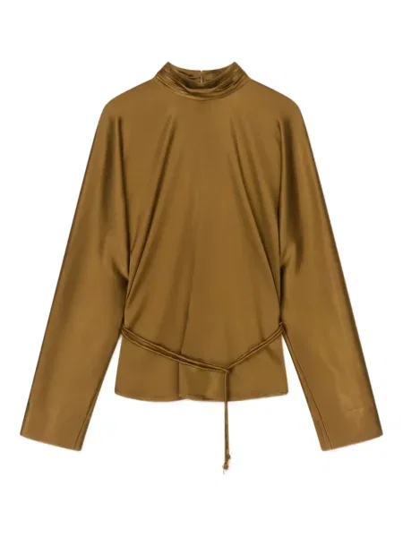 Bluzka áeron brązowa