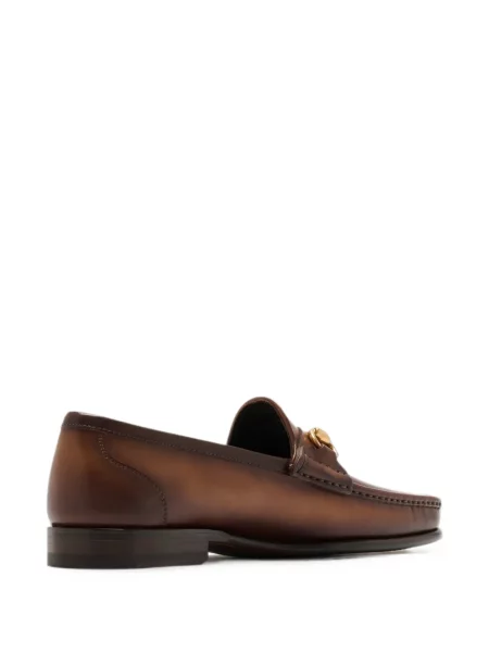Pantofi loafer Magnanni din piele maro