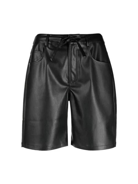 Szorty Proenza Schouler skórzane czarne