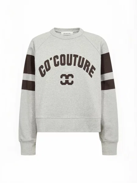 Co'couture Pulover ErisCC amestecat gri