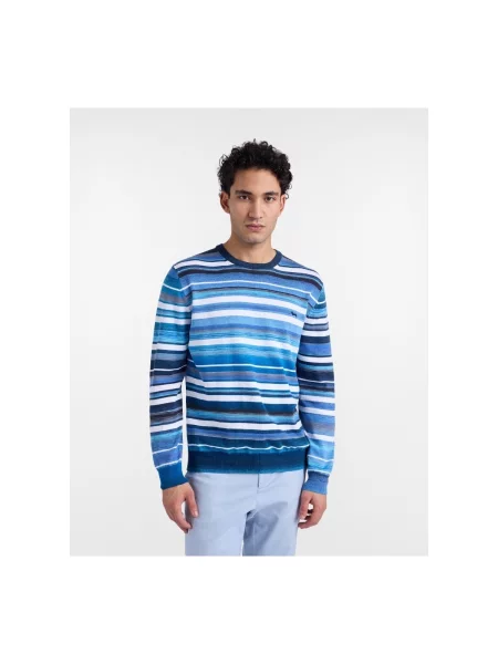 Pulover Harmont & Blaine albastru