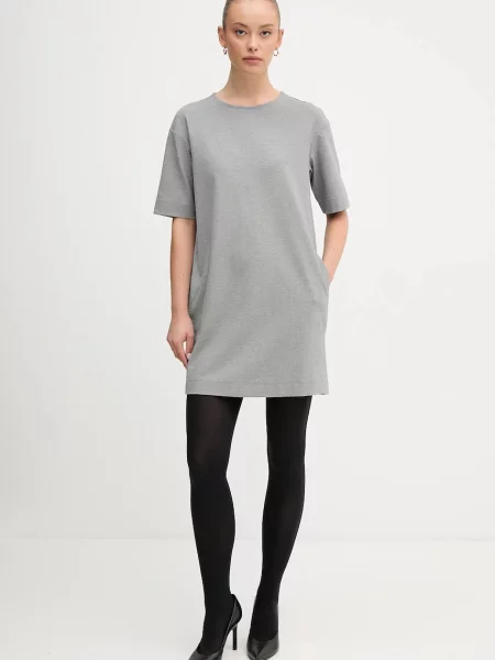Сукня United Colors of Benetton mini пряма сірий
