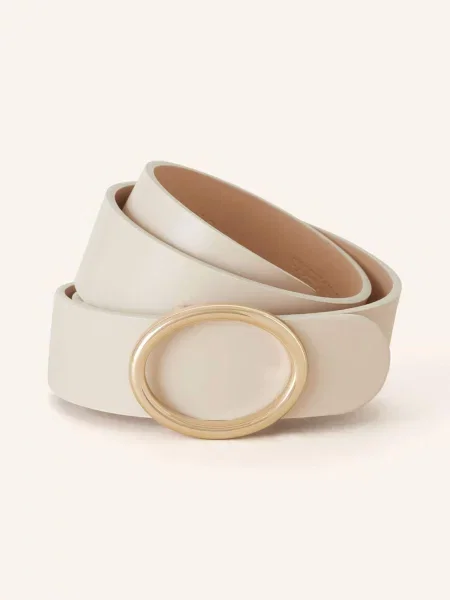Condor Skórzany beige beżowy