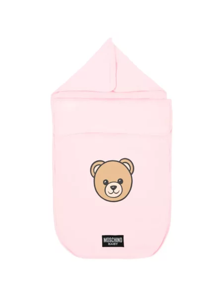Torba dziecięca Moschino różowa
