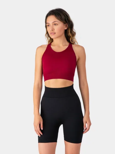 Топ спортивний AVECS бордовий