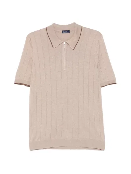 Tricou polo Barba tricotate