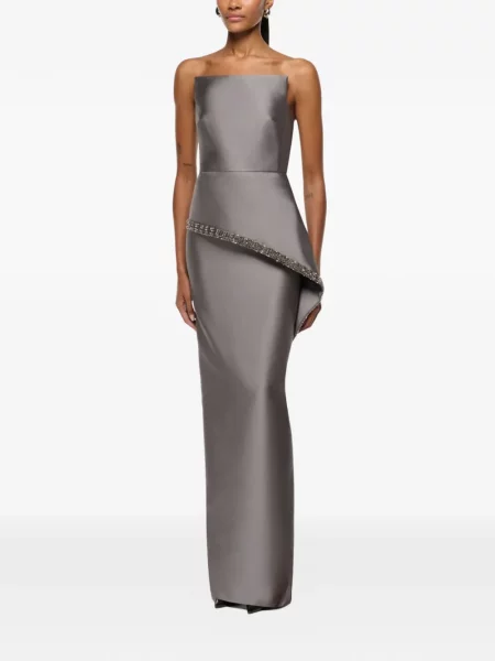 Šaty Roland Mouret sivá