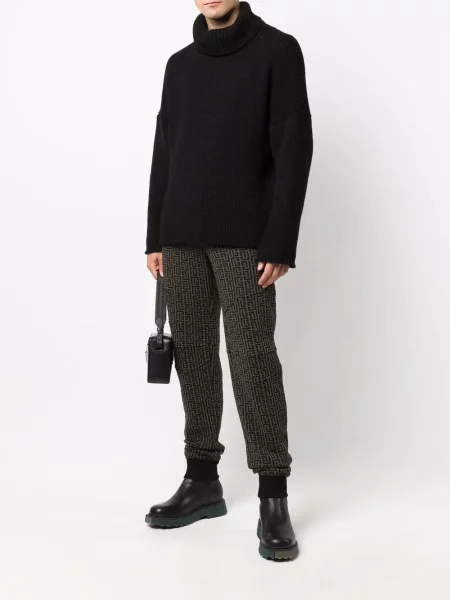 Spodnie Balmain z nadrukiem do biegania