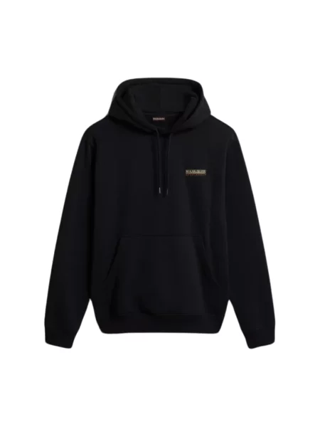 Bluza z kapturem Napapijri z kapturem czarna