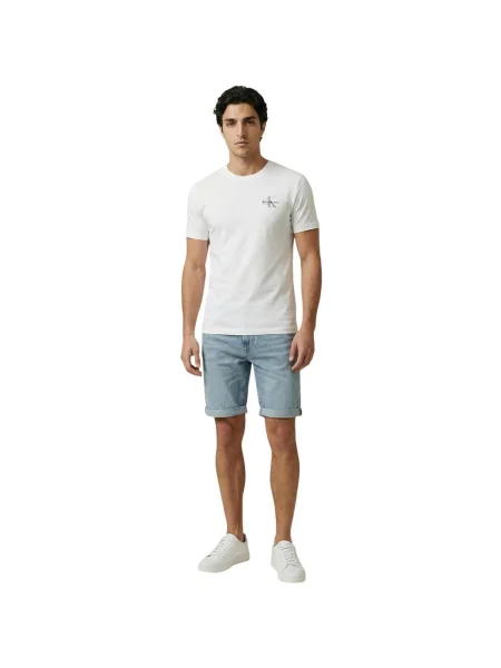 Pantaloni Calvin Klein Jeans albastru