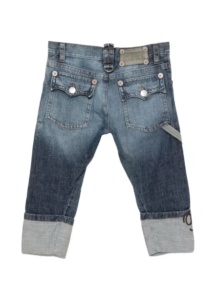 Cu centură decupat blugi Dsquared2 albastru