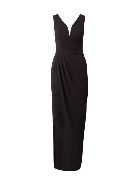 WAL G. Rochie de seară ISLA' negru