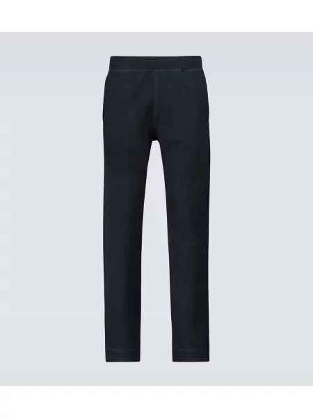 Pantaloni sport Sunspel negru