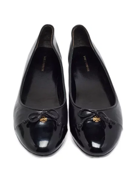 Μπαλαρίνες Tory Burch με φιόγκο μαύρο