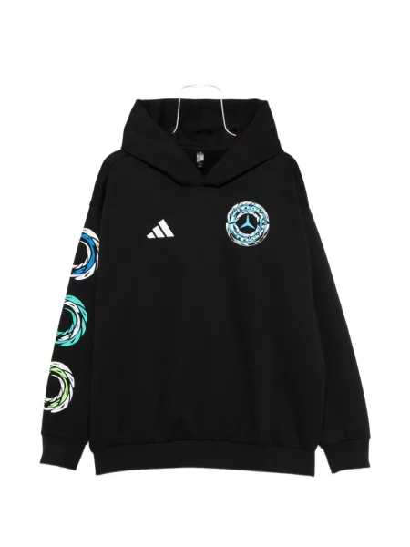 Leggings Adidas cu imagine negru
