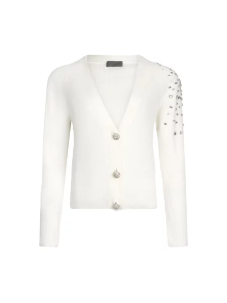 Kardigan Liu Jo wełniany biały
