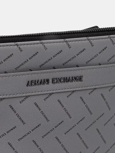 Кожаная сумка Armani Exchange