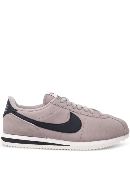 Ilgas zomšinis plisuotas plisuotas sijonas Nike žalia