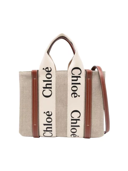 Shopperka Chloe skórzana brązowa