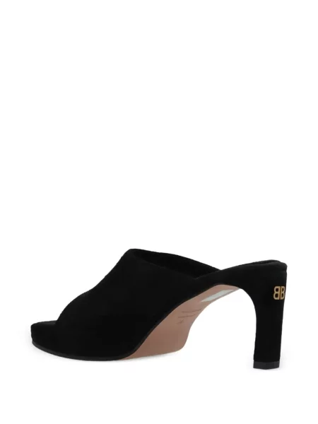 Papuci tip mules Balenciaga negru
