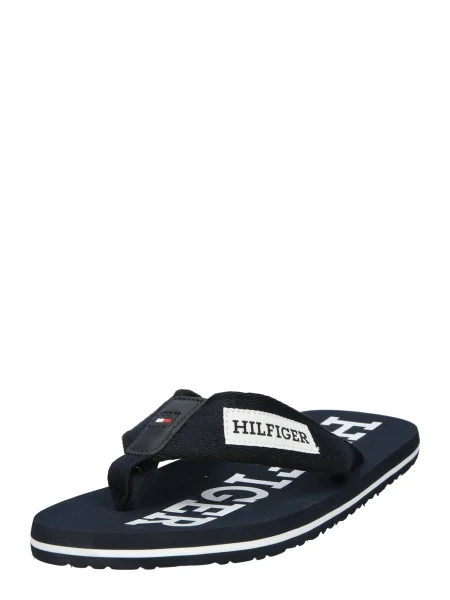 Olcsóbban. Férfi flop-flop papucs Tommy Hilfiger Patch Beach Sandal desert sky. Méret: 40 EU kék