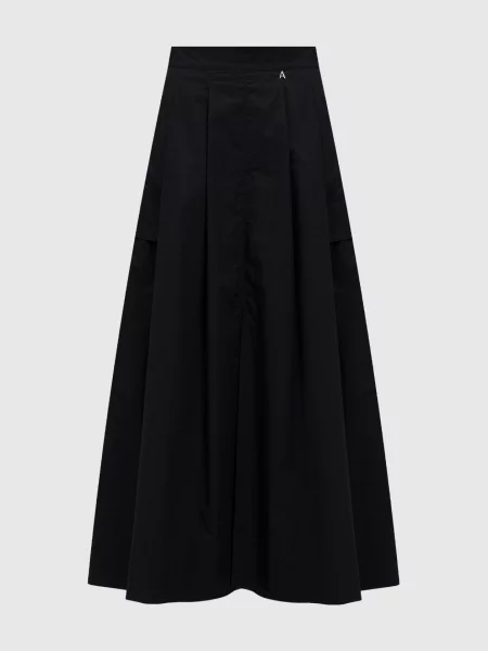 Спідниця максі з розрізом Twin Set Actitude чорна
