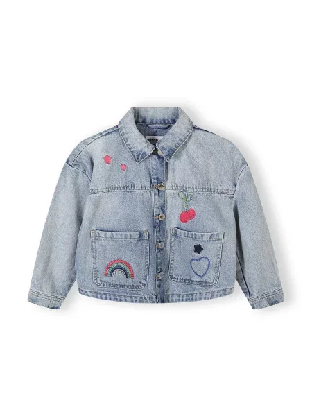 MINOTI Geacă de primăvară-toamnă denim albastru