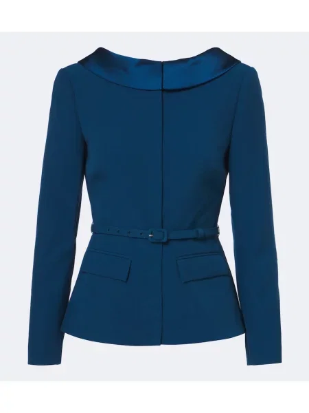 Geacă Roland Mouret albastru