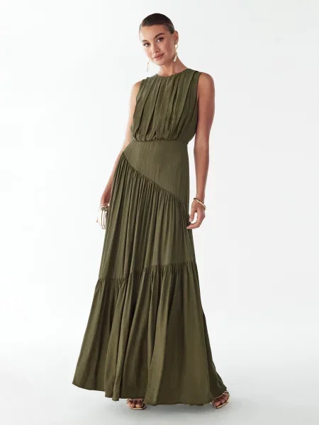 BWLDR Rochie de seară Sally oliv