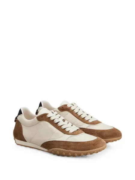 Fűzős szarvasbőr sneaker Tod's
