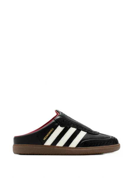 Sneakerși Adidas Samba cu broderie din piele negru