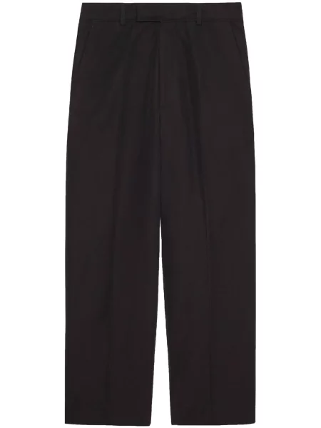 Decupat pantaloni chino Gucci negru